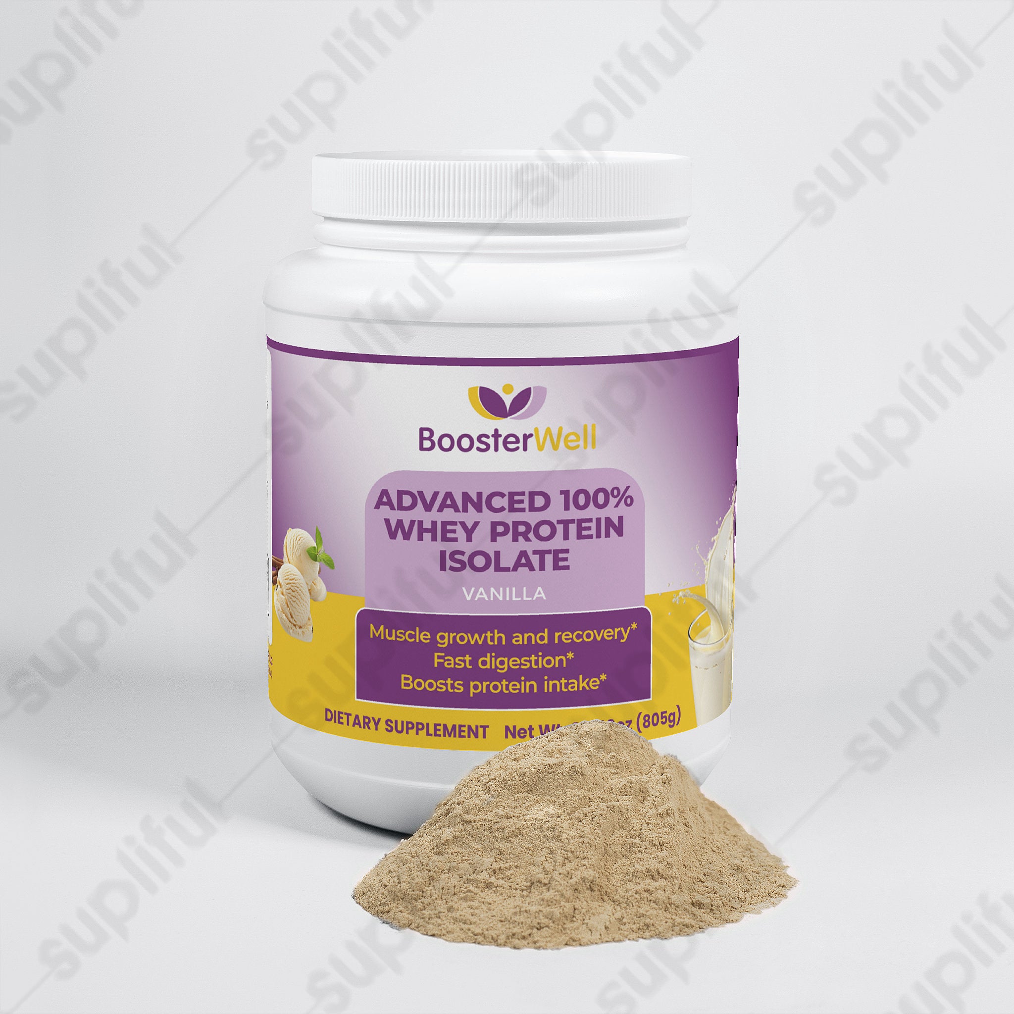 Advanced 100% Whey Protein Isolate (Vanilla)